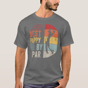 Mens Golf Best Pappy By Par Grandpa Golfer Father' T-Shirt