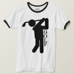 Men's Golfer - Golf Symbol T-Shirt