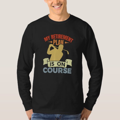 Mens Golfer Retirement Plan Retired Golf Player