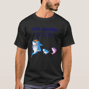 Mens Gpa Shark Like A Normal Shark But More Awesom T-Shirt