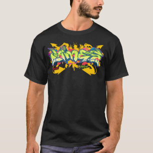 Mens Graffiti: James Streetwear T-Shirt