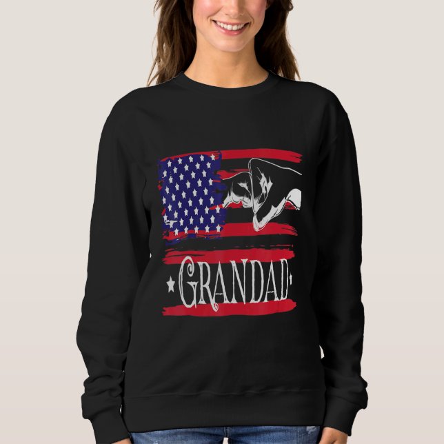 Mens Grandad Sweatshirt (Front)