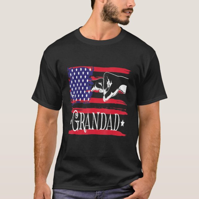 Mens Grandad T-Shirt (Front)