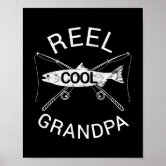 Fishing Grandpa Reel Cool Fishing Vintage Father's Day Tapestry