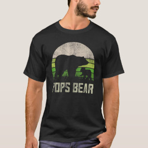 Mens Grandpa  From Grandson & Granddaughter Cub Po T-Shirt