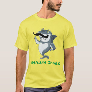 Men's Grandpa Shark T-Shirt