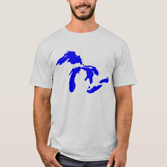 Men's Great Lakes logo graphic T-Shirt (Front)