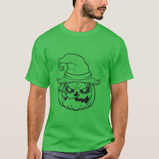 Men's Green Halloween T-Shirt