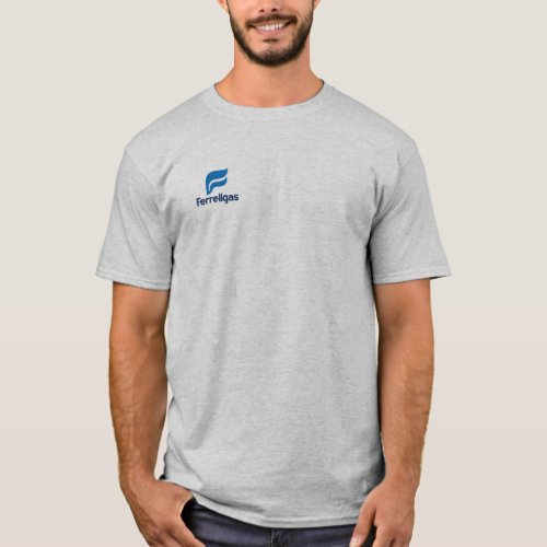 Mens Grey Logo T_Shirt