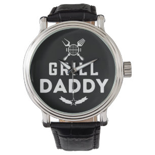 Mens Grill Daddy BBQ And Smoking For Father's Day Watch