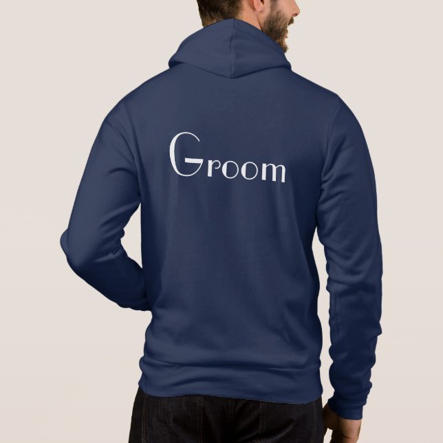 Mens Groom Hoodie (Back)