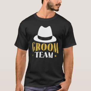 Mens Groom Team Groom Squad Stag Night Bachelor Pa T-Shirt