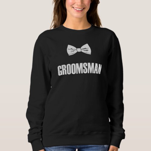 Mens Groomsman Bachelor Party Wedding Men  Matchin Sweatshirt