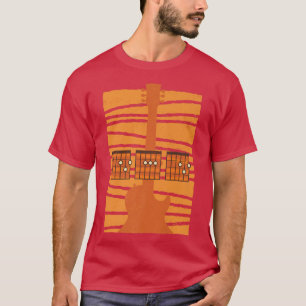 Mens Guitar Dad  DAD Chords Tab  Musician Guitaris T-Shirt
