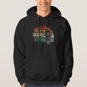 Mens Guitarist Guitar Lover Best Grampa Ever Famil Hoodie