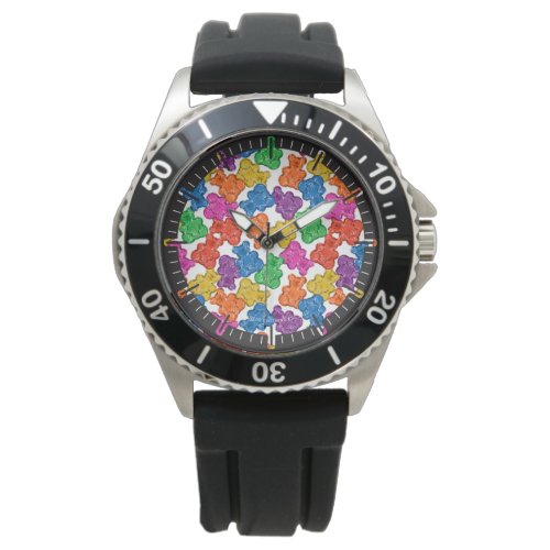 Mens Gummy Bear Pride Watch