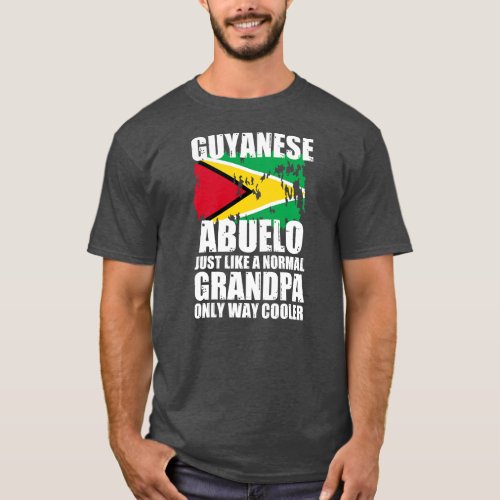Mens guyanese abuelo just like a normal grandpa T_Shirt