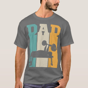 Mens Gym dad Bod dad Weight lifting Power lifting  T-Shirt