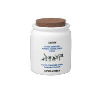 Men's Gymnastics Candy Jar