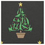 Men&#39;s Gymnastics Christmas Tree Fabric