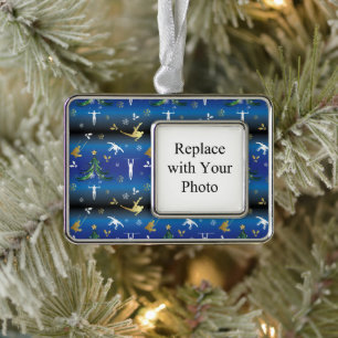 Men's Gymnastics Christmas Tree Snowflake Ornament