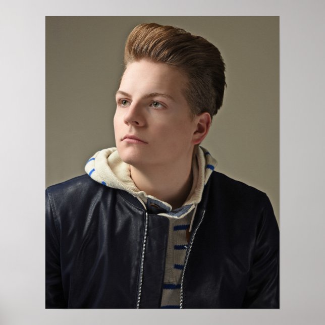 Men's Hair Poster (Front)