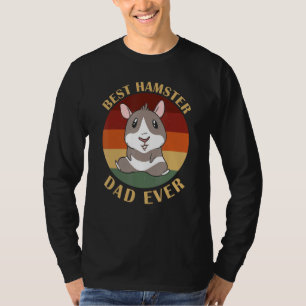 Mens Hamster Dad Pet Owner Cute Animal Father Hams T-Shirt