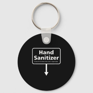 Mens Hand Sanitizer - Funny Adult Humour Christmas Keychain