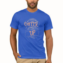 MEN'S HAPPINESS CHEER UP JERSEY T SHIRT 