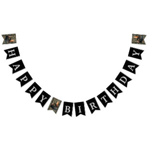Men's Happy Birthday Big Turkey Hunting Banner