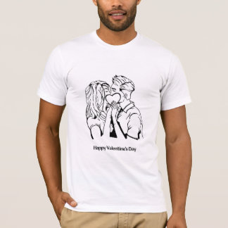 Men's Happy Valentine's Day t-shirt