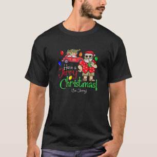 Mens Have A Jerry Christmas A Funny Holiday Jerry T-Shirt