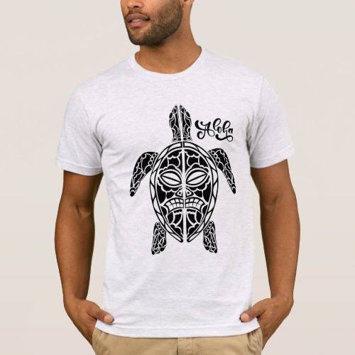 Mens Hawaiian Turtle T_Shirt