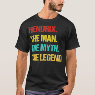 Mens Hendri The Man the Myth the Legend T-Shirt