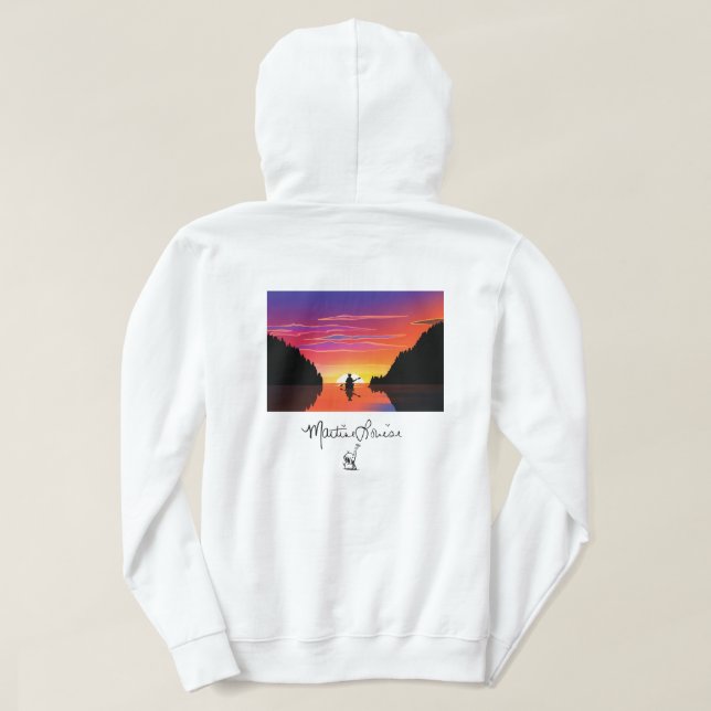 Men's Hooded Sweatshirt (Design Back)