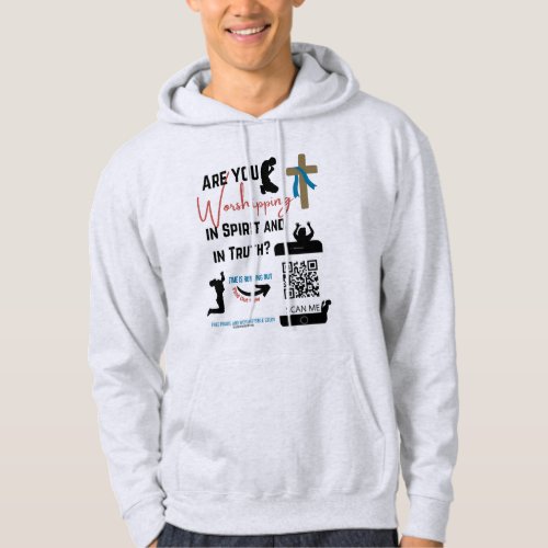 Mens Hoodie Are You Worshipping Hoodie