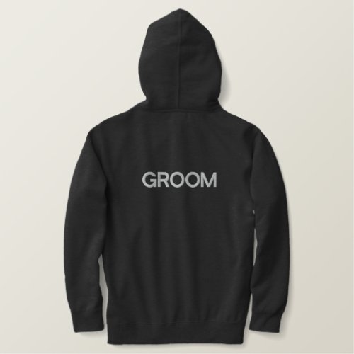 Mens Hoodie  Groom