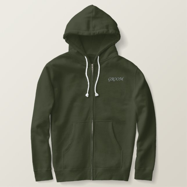 Men's Hoodie  Groom (Design Front)