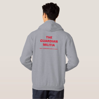 Mens Hoodie The Guardian Militia