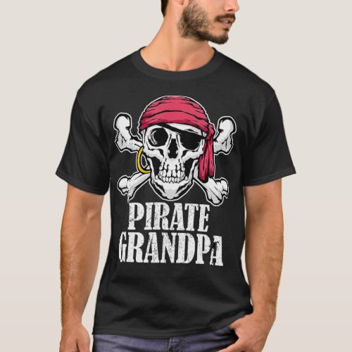 Mens Hosting Pirate Birthday Jolly Roger Party Pir T_Shirt