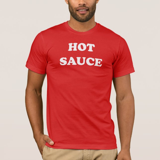 Men's Hot Sauce T-Shirt (Front)