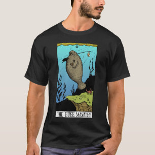 Men's Huge Manatee dark T-shirt