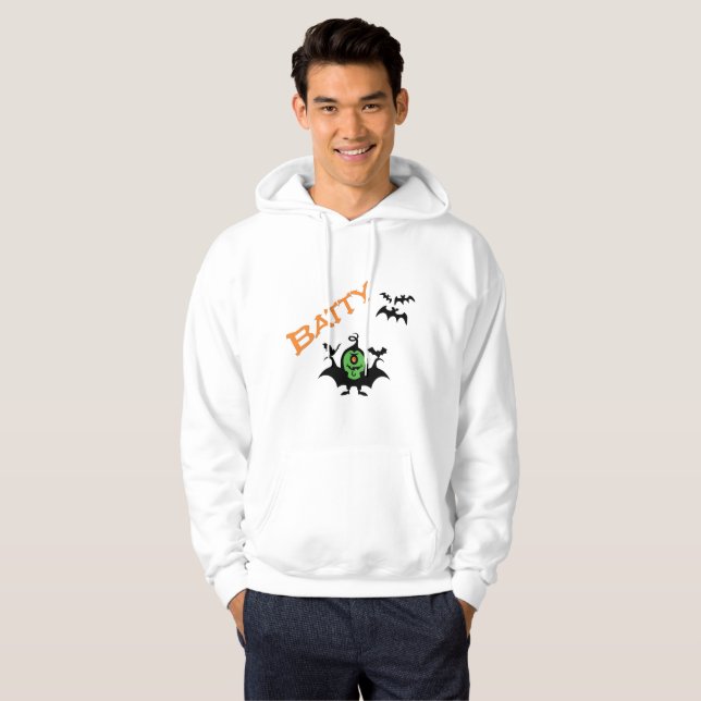 Men's Humorous Halloween Hoodie (Front Full)