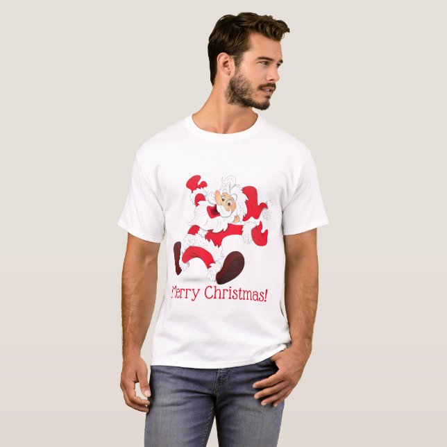 Men's Humorous Holiday T-Shirt (Front Full)