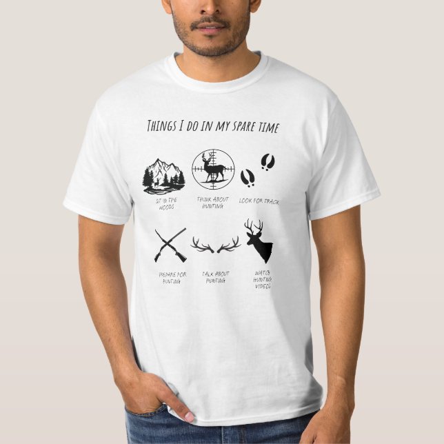 Men's Hunting t-shirt  (Front)