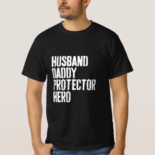 Mens Husband Daddy T_Shirt