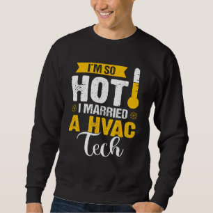Mens Hvac Technician Ventilation Tech Expert Hvac Sweatshirt