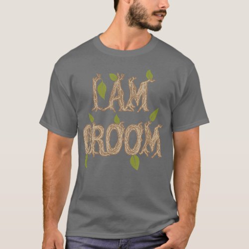 Mens I Am Groom T_Shirt