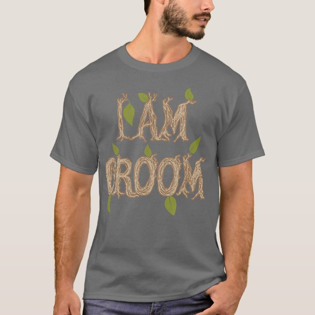 Mens I Am Groom T-Shirt (Front)
