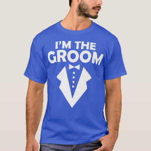 Mens I Am The GroomWedding Bachelor Party T-Shirt